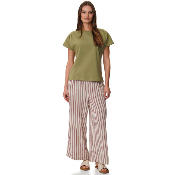 Damen T-Shirt mit Faltendetails