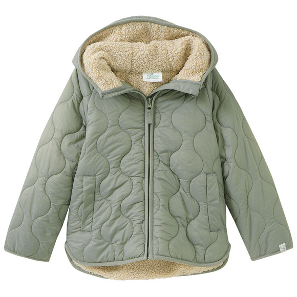 Kinder Steppjacke mit Teddyfutter