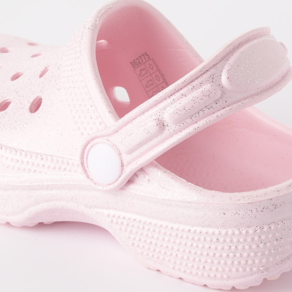 Baby Badesandalen mit Glitzer