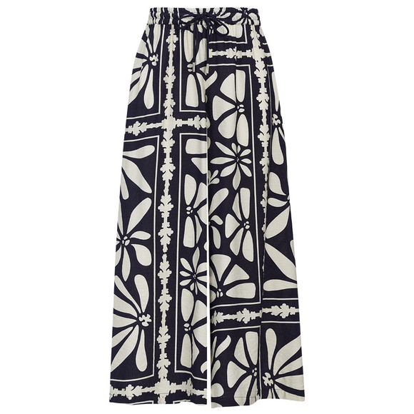 Damen Hose mit weitem Bein