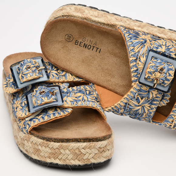 Damen Sandalen mit zwei Riemen