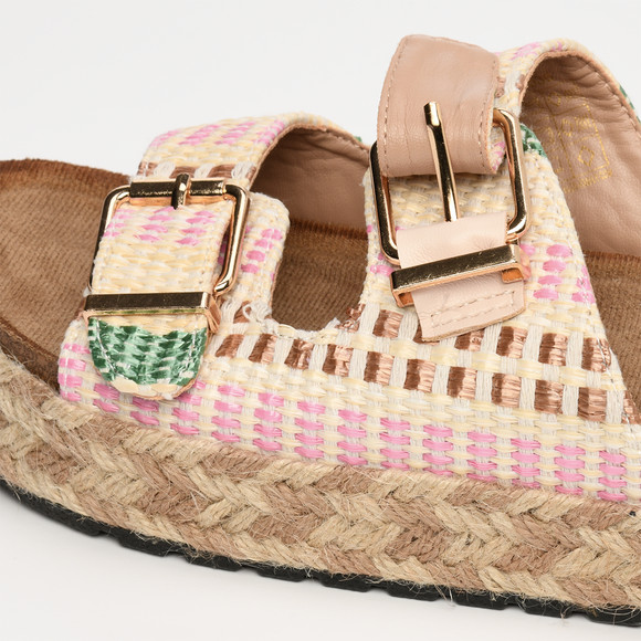 Damen Sandalen mit zwei Riemen