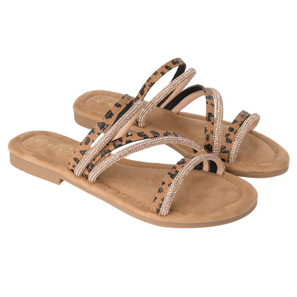 Damen Sandalen mit Ziersteinen