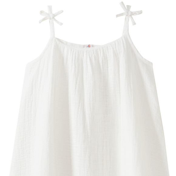 Mädchen Musselin-Kleid mit Spaghettiträgern