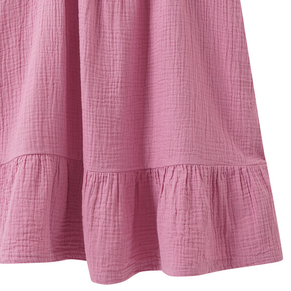 Mädchen Musselin-Kleid mit Spaghettiträgern