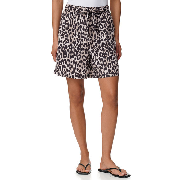 Damen Shorts in Crinkle-Optik
