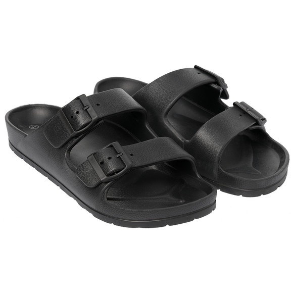Damen Badesandalen unifarben