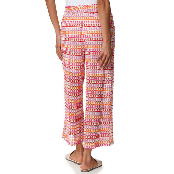 Damen Strickhose in Häkel-Optik