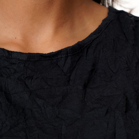 Damen Top in Crash-Optik