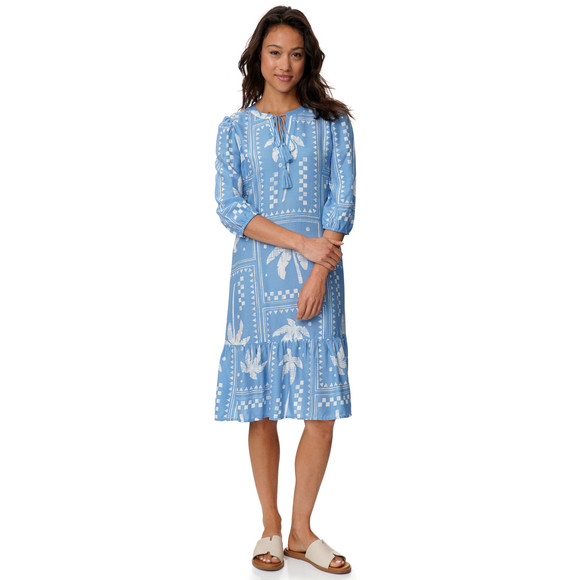 Damen Kleid mit Allover-Muster