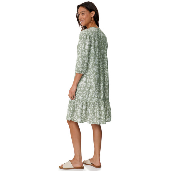 Damen Kleid mit Allover-Muster