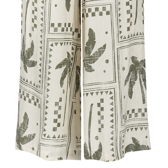 Damen Hose aus Viskose-Mix