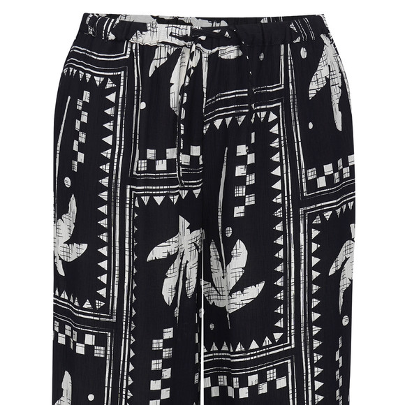 Damen Hose aus Viskose-Mix