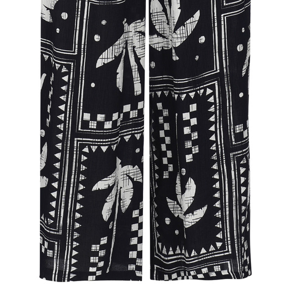 Damen Hose aus Viskose-Mix