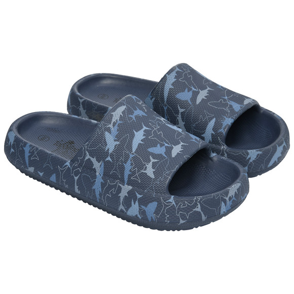 Kinder Badeschuhe mit Hai-Motiven