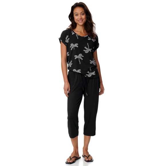 Damen T-Shirt mit Allover-Print