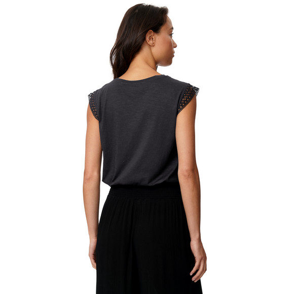 Damen Top mit Flammgarn