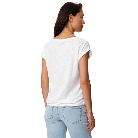 Damen T-Shirt mit Knotendetail