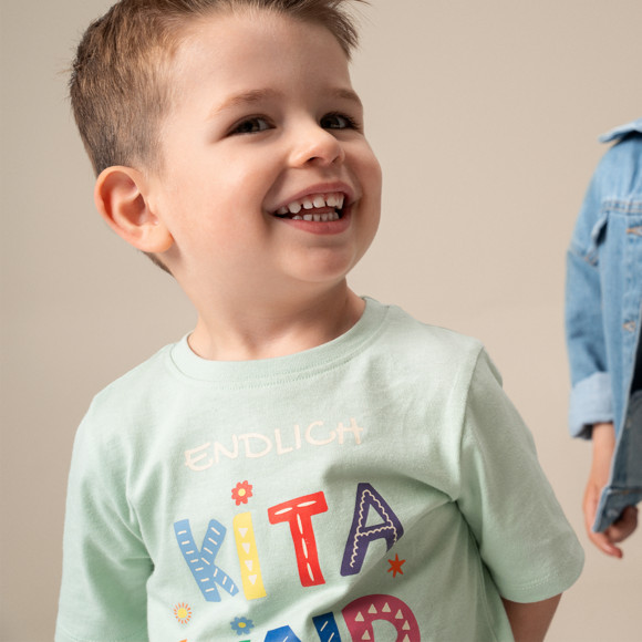 Jungen T-Shirt zum Kitastart
