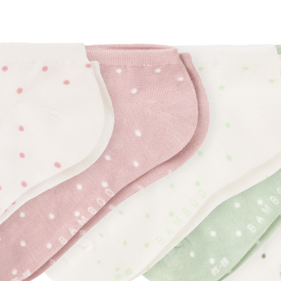 5 paar damessneakersokken met viscose