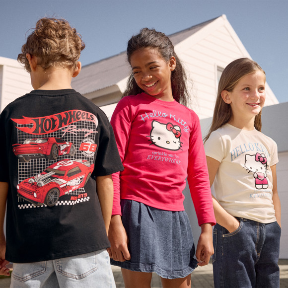 Hot Wheels T-Shirt mit Rücken-Print