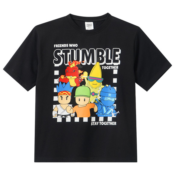 Stumble Guys T-Shirt mit Front-Print