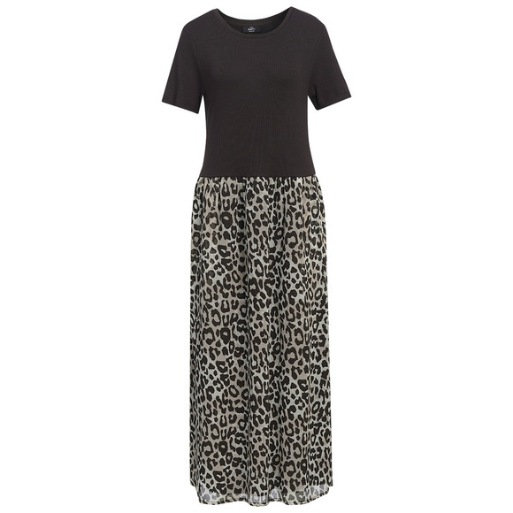 Damen Kleid mit Leo-Muster