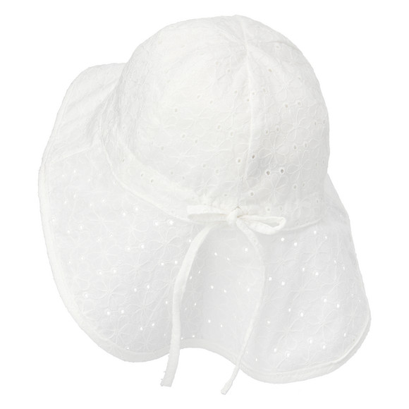 Baby Nackenkappe mit Spitze