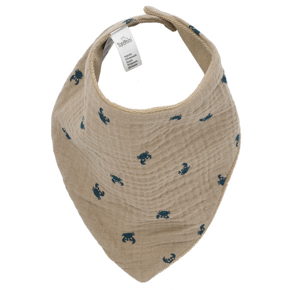 Baby Musselin-Bandana mit Frottee