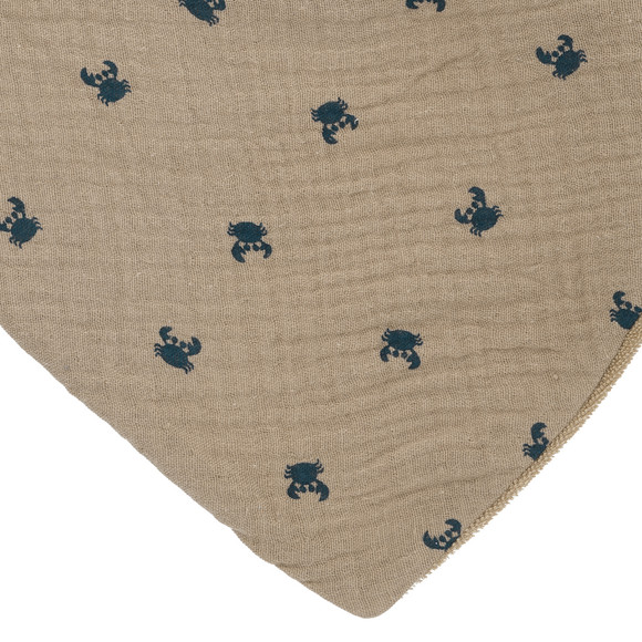 Baby Musselin-Bandana mit Frottee
