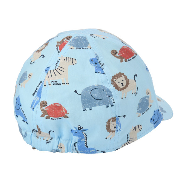 Baby Kappe mit Safari-Tieren