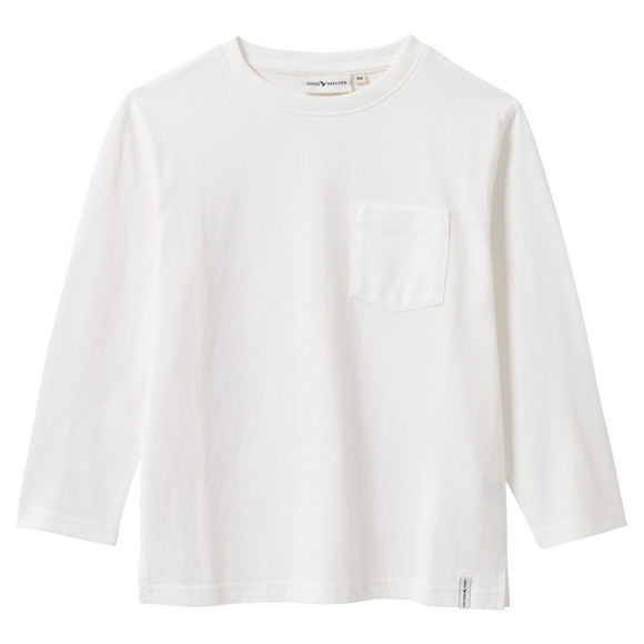 Jungen Langarmshirt in Unifarben