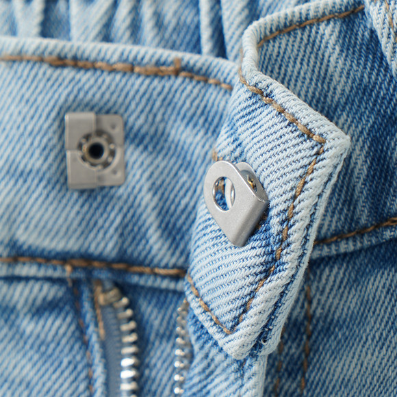 Jungen Straight-Jeans mit verstellbarem Bund