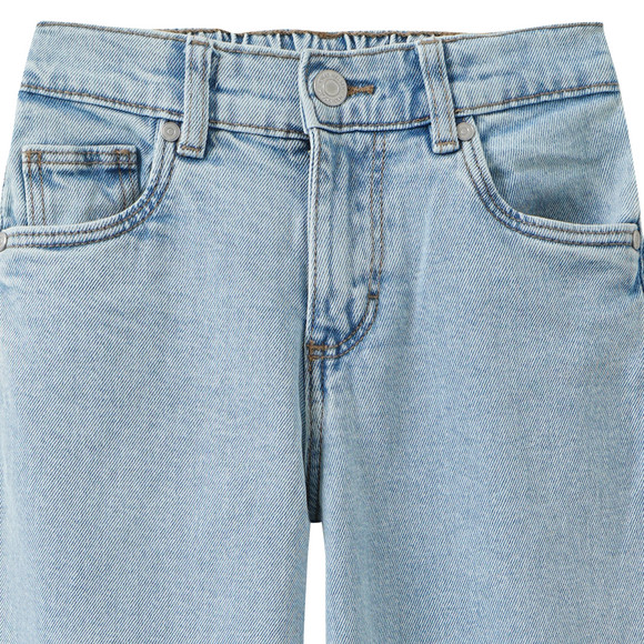 Jungen Straight-Jeans mit verstellbarem Bund
