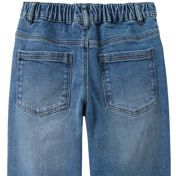 Jungen Straight-Jeans mit verstellbarem Bund