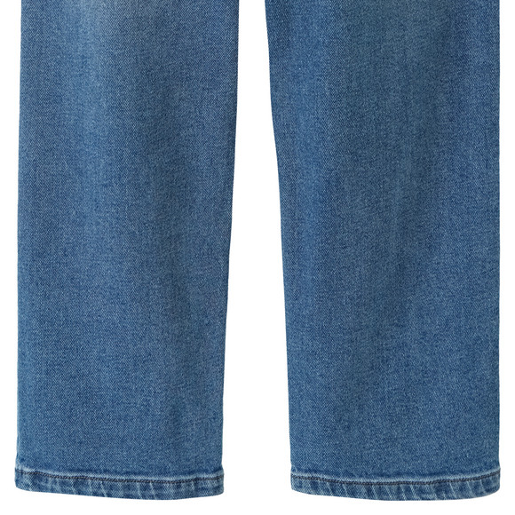 Jungen Straight-Jeans mit verstellbarem Bund