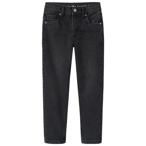 Jungen Slim-Jeans mit verstellbarem Bund