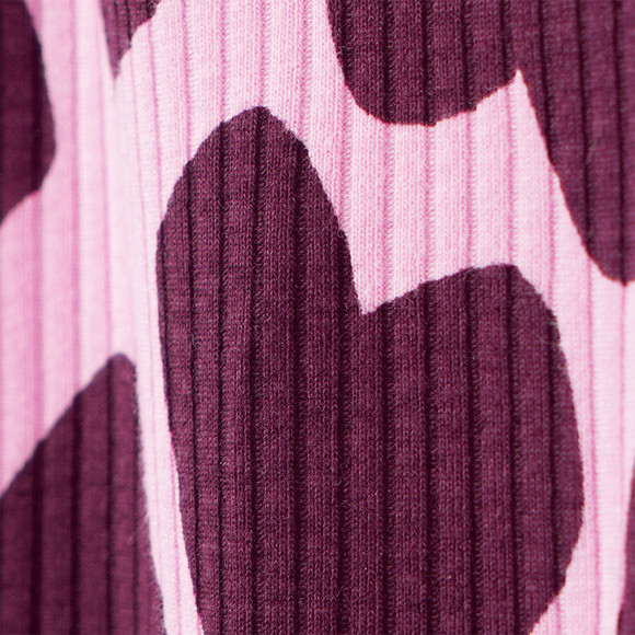Mädchen Leggings mit Herz-Allover