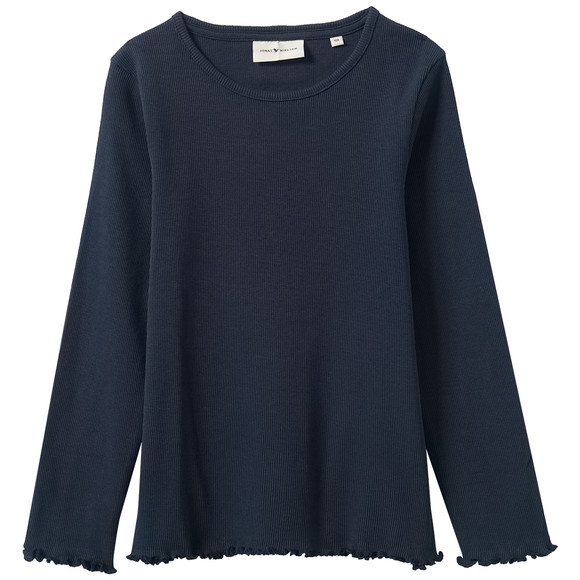 Mädchen Langarmshirt mit Bio-Baumwolle
