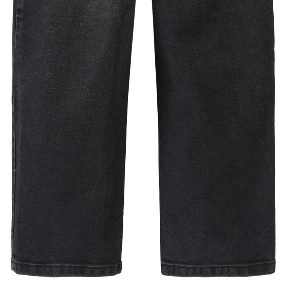 Mädchen Wide-Leg-Jeans mit verstellbarem Bund