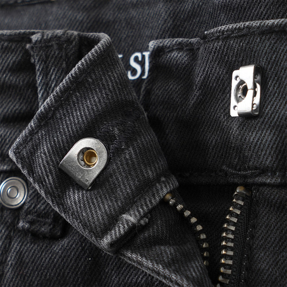 Mädchen Barrel-Jeans mit verstellbarem Bund