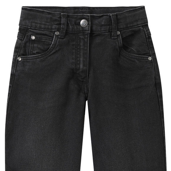 Mädchen Barrel-Jeans mit verstellbarem Bund