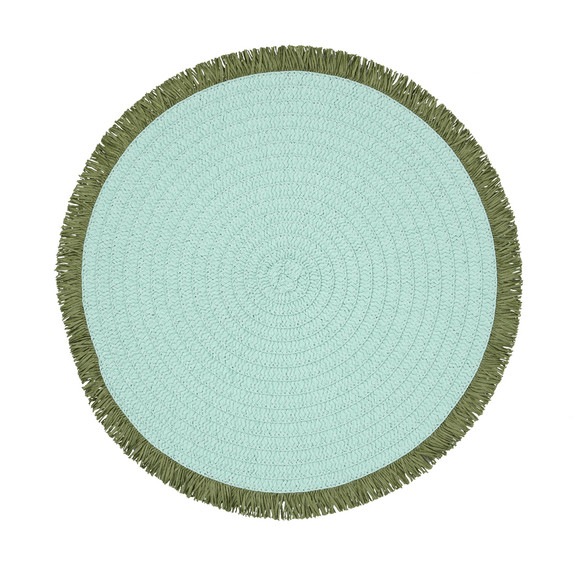Platzset in runder Form