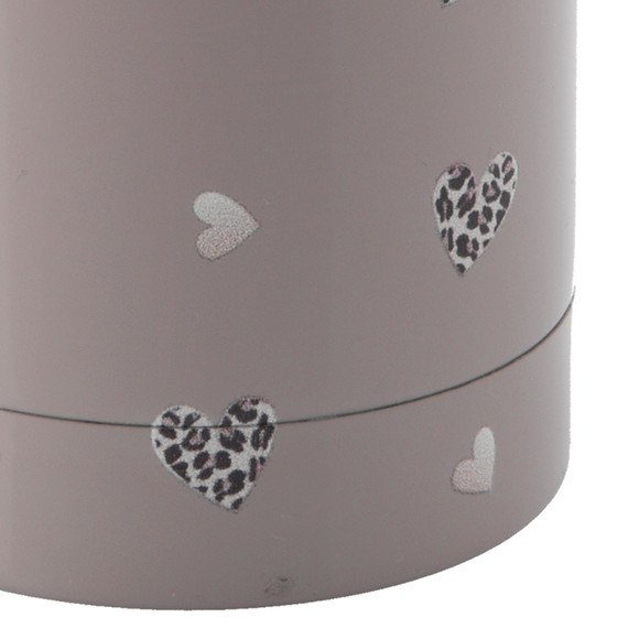Edelstahl-Trinkflasche mit Allover-Muster