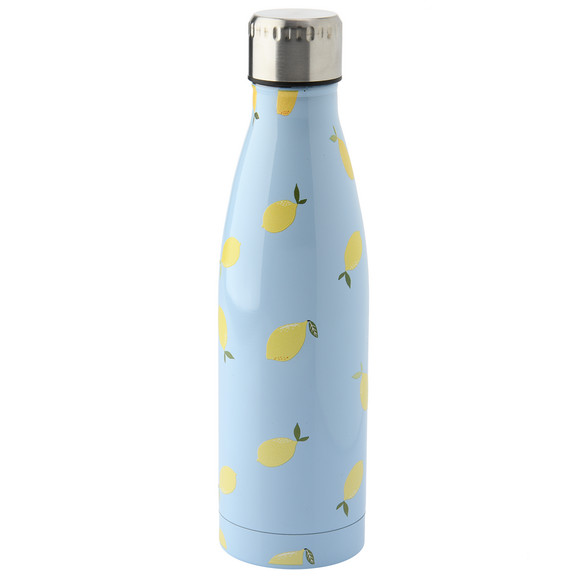 Edelstahl-Trinkflasche mit Allover-Muster