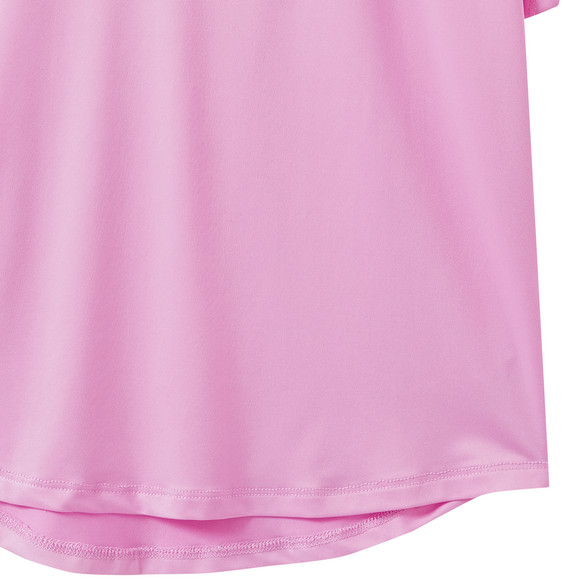 Mädchen Sport-T-Shirt unifarben