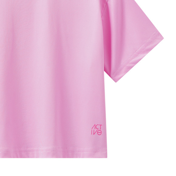 Mädchen Sport-T-Shirt cropped