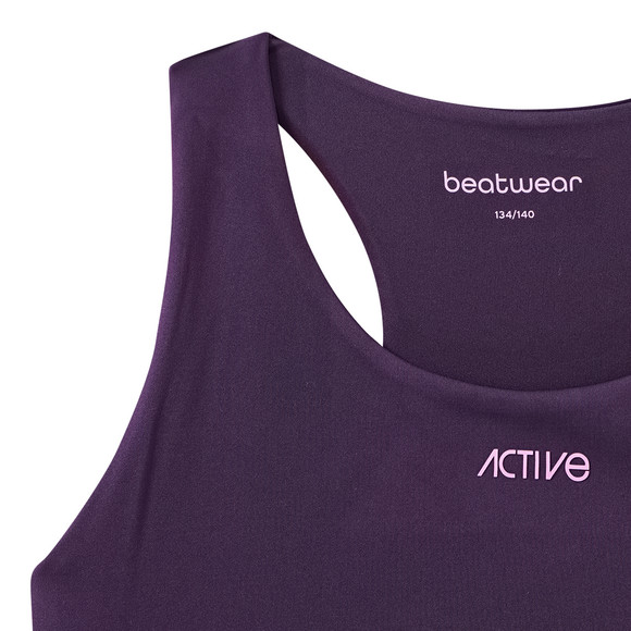Mädchen Sport-Bustier mit Webbund