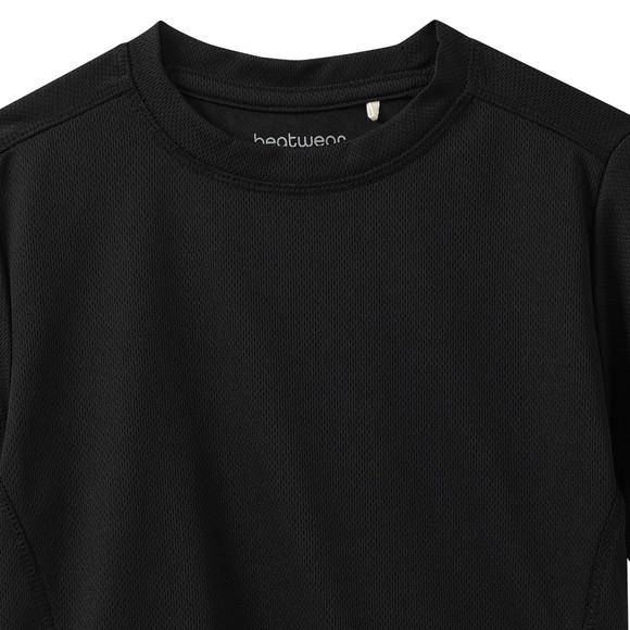 Jungen Sport-T-Shirt unifarben