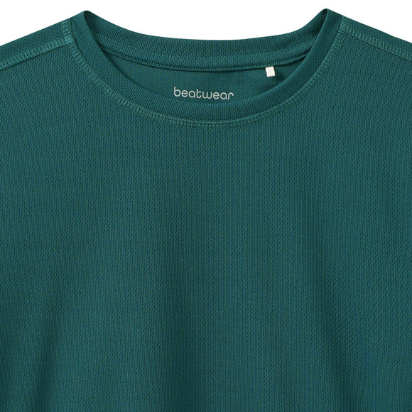 Jungen Sport-T-Shirt unifarben